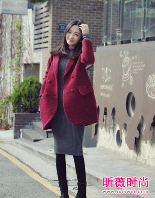 酒红色大衣怎么穿?优雅时髦有质感大衣穿搭 酒红色大衣怎么穿?优雅时髦有质感大衣穿搭