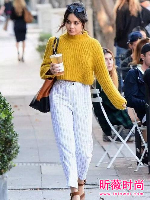 来点时髦又特别的存在 冬季穿上亮色毛衣吧