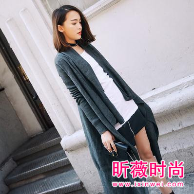 长款外套改变你造型 冬季简洁又优雅外套穿搭