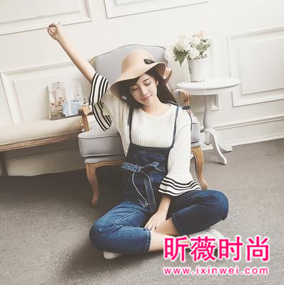 俏皮可爱不过背带裤 轻松在秋天玩转百变花样 俏皮可爱不过背带裤 轻松在秋天玩转百变花样