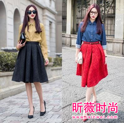 基本款上衣搭配半身裙 知性优雅气质瞬间凸显 基本款上衣搭配半身裙 知性优雅气质瞬间凸显