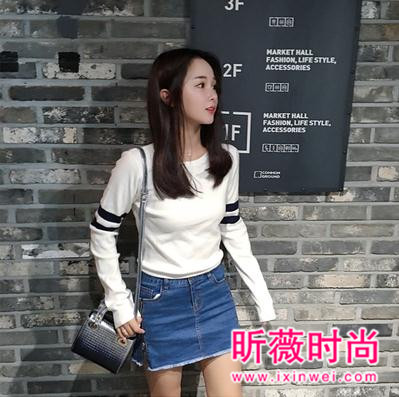 套头针织衫怎么搭配？秋天时尚达人示范穿搭