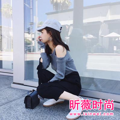 套头针织衫怎么搭配？秋天时尚达人示范穿搭