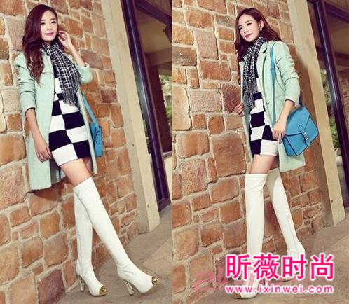 冬季过膝长筒弹力靴 时尚气质款百搭最显腿长