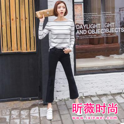 今年超流行的微喇叭裤 时尚有型让你身材有致