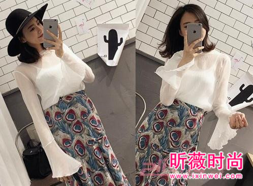 性感透视网状打底衫 妹子们必备尽显女人味