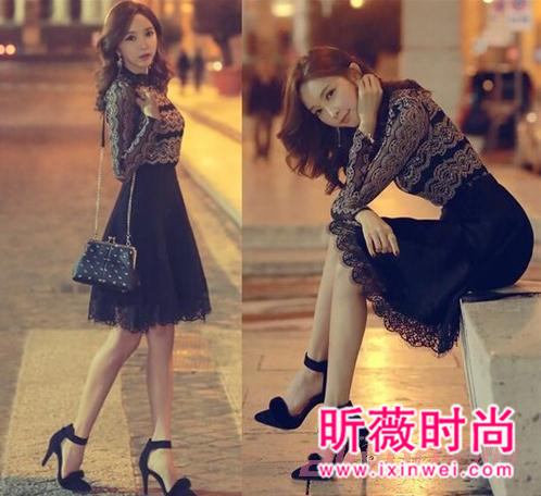 性感透视网状打底衫 妹子们必备尽显女人味