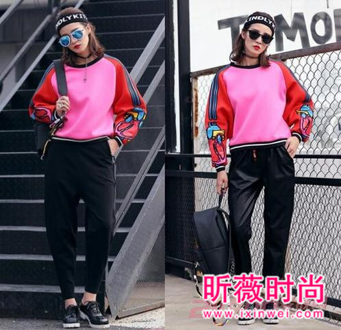 加绒宽松套头刺绣卫衣 凸显时尚个性与活力感 加绒宽松套头刺绣卫衣 凸显时尚个性与活力感