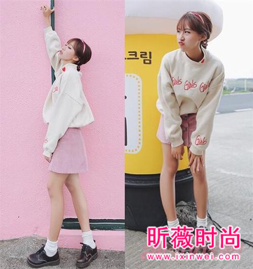 加绒宽松套头刺绣卫衣 凸显时尚个性与活力感