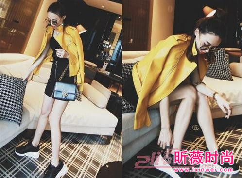 新款修身夹克小外套 时尚帅气其实很简单