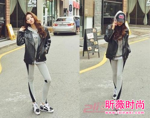 新款修身夹克小外套 时尚帅气其实很简单