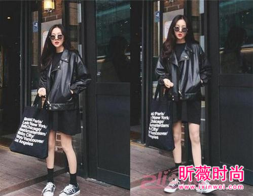 新款修身夹克小外套 时尚帅气其实很简单