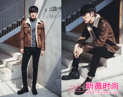 冬季加厚男士夹克外套 凹造型单品帅气穿出来