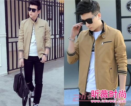 冬季加厚男士夹克外套 凹造型单品帅气穿出来