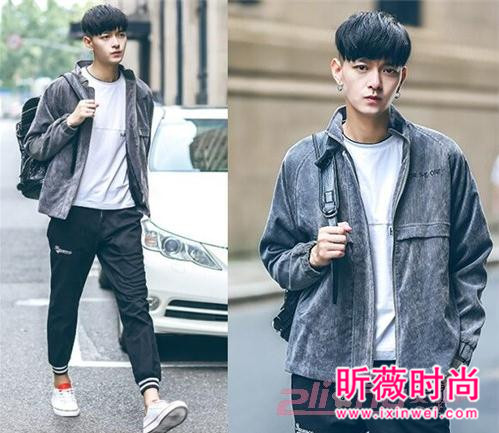 冬季加厚男士夹克外套 凹造型单品帅气穿出来