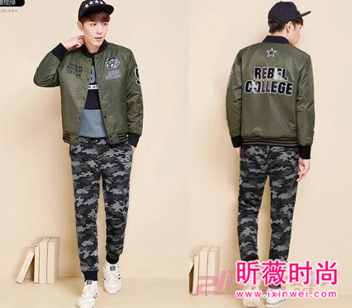 冬季加厚男士夹克外套 凹造型单品帅气穿出来