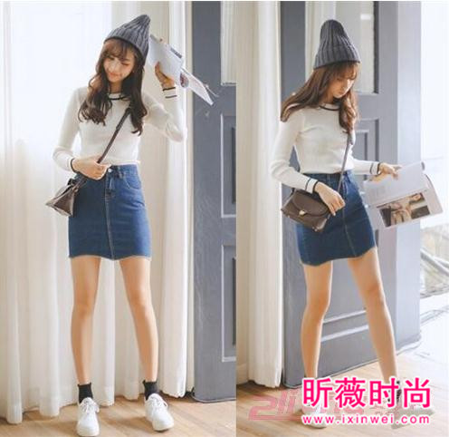 新款套头打底长袖针织衫 甜美感爆棚温柔小女人味