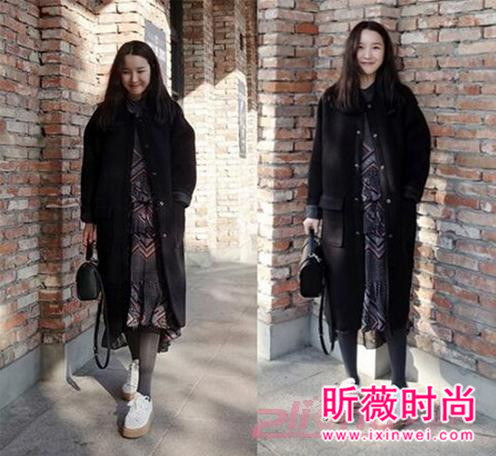 茧型大衣适合什么人？红色茧型毛呢大衣穿搭