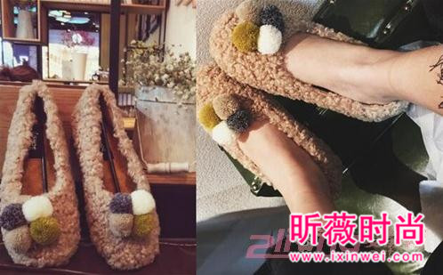 冬季平底浅口女单鞋 你也能穿得时尚好看