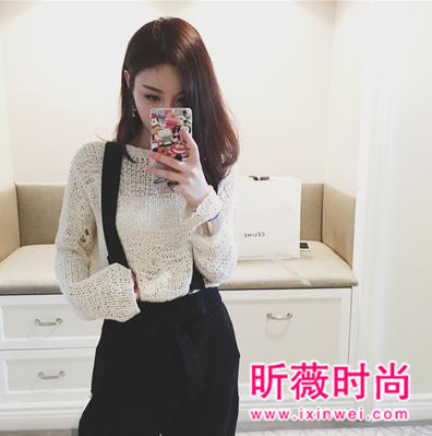 时尚花样百搭针织衫 秋季一瘦到底的秘密武器