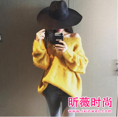 秋季我只喜欢这样的毛衣 简单时尚大气不挑身材