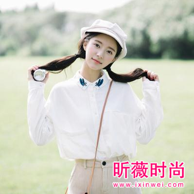 秋季时尚小清新衬衫 简约大方约会逛街都百搭 秋季时尚小清新衬衫 简约大方约会逛街都百搭