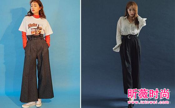 宽裤穿起来矬又矮？原来是你挑错了款式