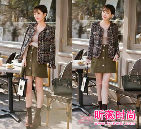 春装新款小香风短外套 名媛淑女气质爱美的你必备