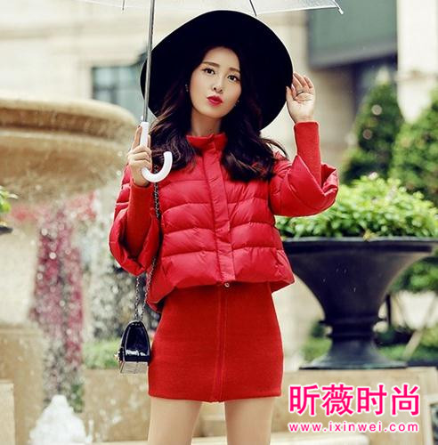 冬季一娇百憨的甜 只有短外套才能给的满足感