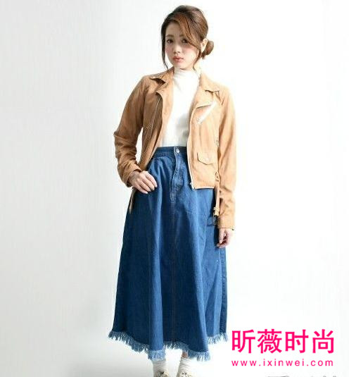 秋冬时尚流苏裙穿搭 让你简约中不失性感