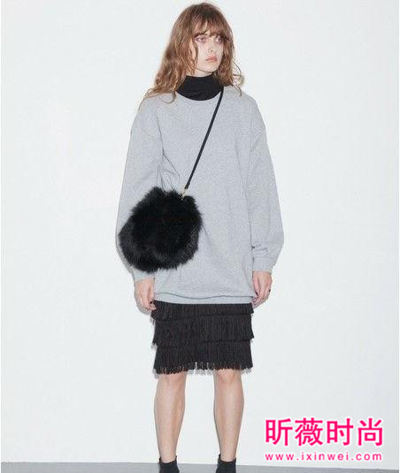 秋冬时尚流苏裙穿搭 让你简约中不失性感