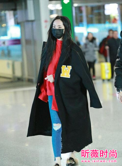 华语女星最新机场街拍 倪妮裹成球何洁狂露腿