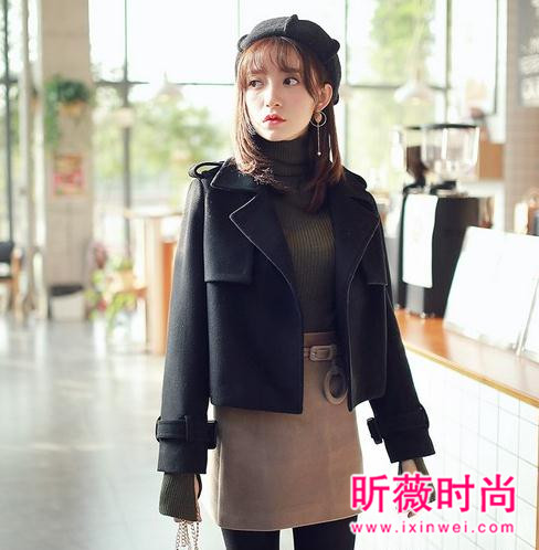 短线身材VS外套的显高圣经 凸显出高腰大长腿