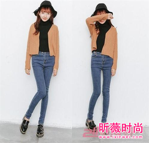 短款针织开衫女外套 随性舒适浓浓的文艺感