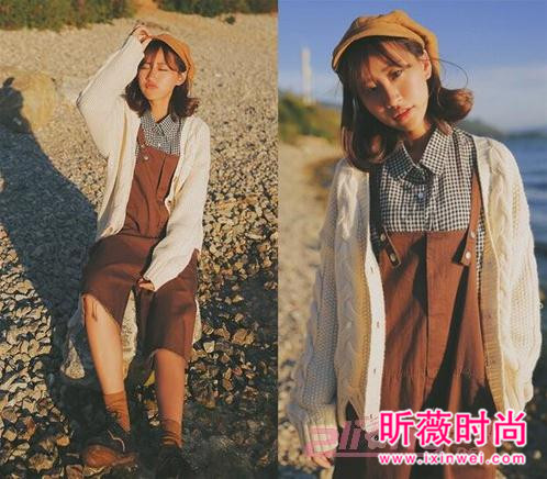 短款针织开衫女外套 随性舒适浓浓的文艺感