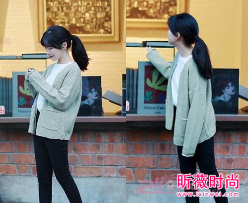 短款针织开衫女外套 随性舒适浓浓的文艺感