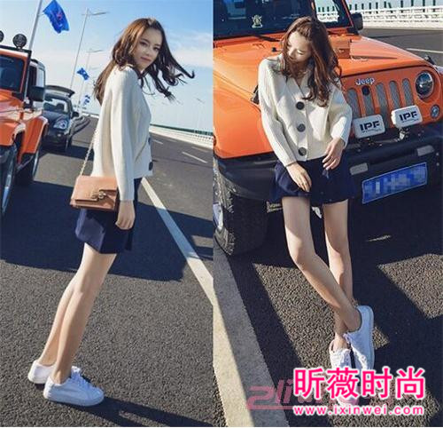 短款针织开衫女外套 随性舒适浓浓的文艺感