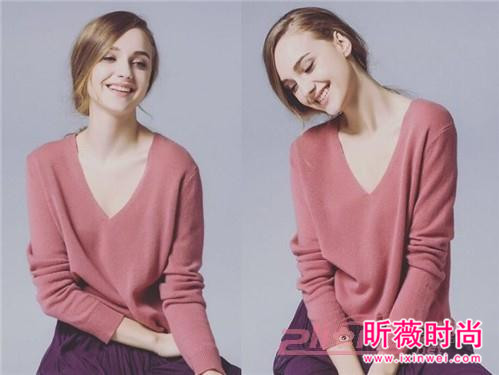 冬季必备的保暖单品 宽松短款羊毛衫显瘦更百搭