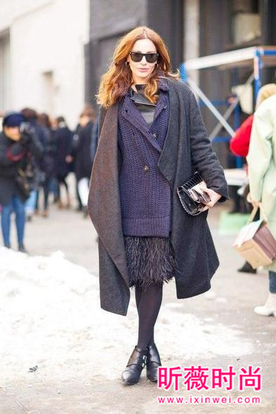 寒冬一件大衣不够穿？那就两件外套混搭御寒