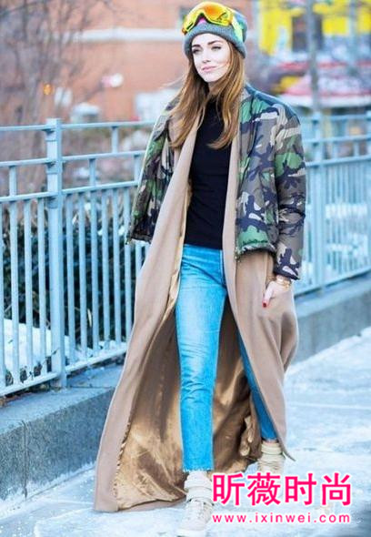 寒冬一件大衣不够穿？那就两件外套混搭御寒