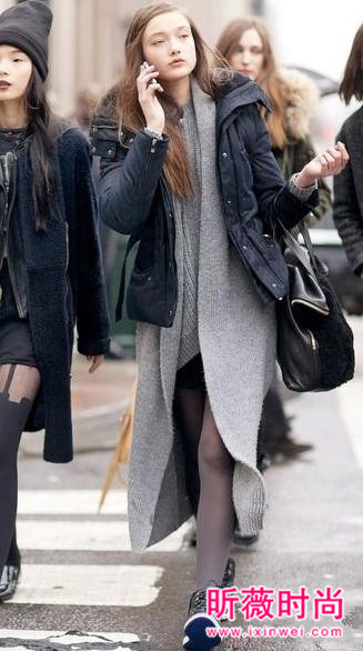 寒冬一件大衣不够穿？那就两件外套混搭御寒