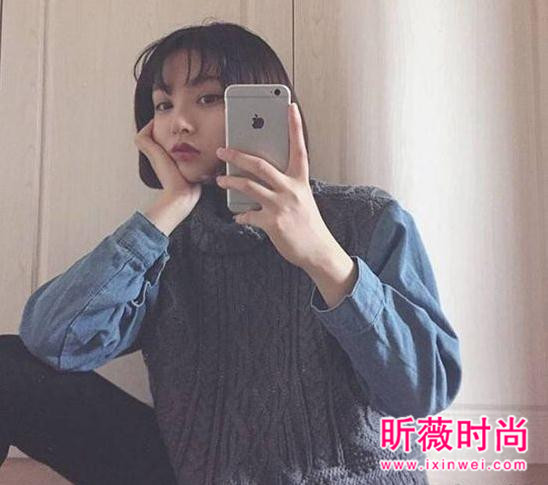 2017年流行什么发型？短发+二次元刘海抢镜
