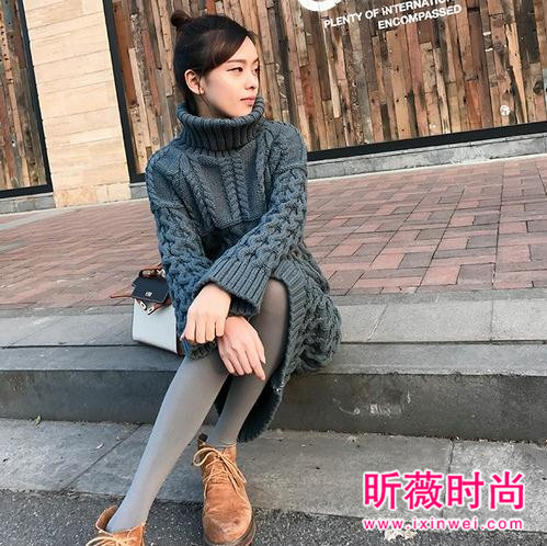 冬

季保暖高领毛衣穿搭 俘获了万千女人的芳心