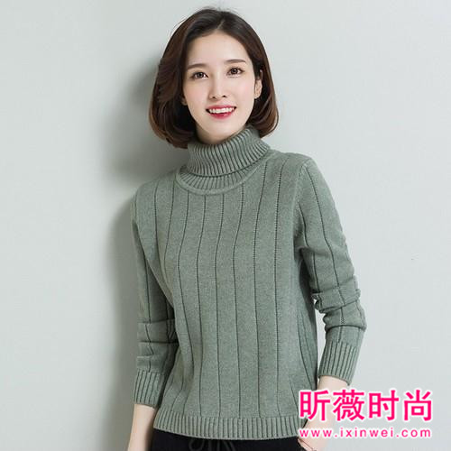 冬

季保暖高领毛衣穿搭 俘获了万千女人的芳心