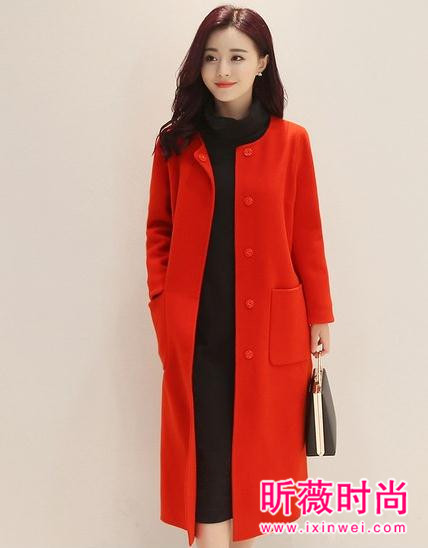 大红色毛呢大衣穿搭 这个冬天因为有它而温暖 大红色毛呢大衣穿搭 这个冬天因为有它而温暖