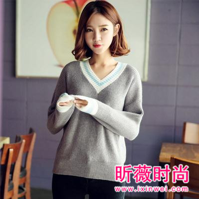 早春打底针织衫时尚推荐 凹造型御寒美丽两不误