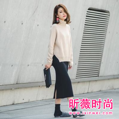 冬日时尚唯美毛衣 做一个青春美少女