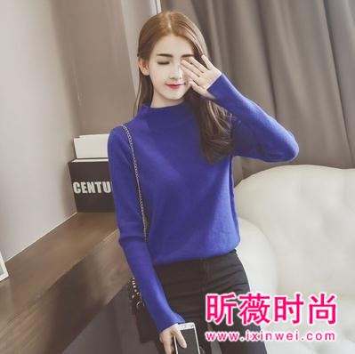 冬日时尚唯美毛衣 做一个青春美少女