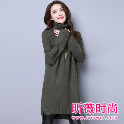 春季流行款毛衣裙穿搭 展现女性曲线诱惑与性感