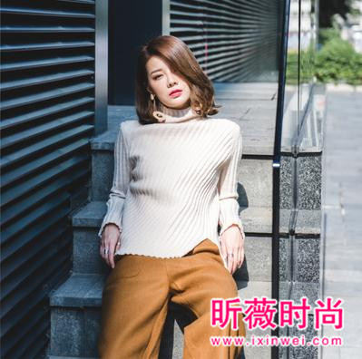 好看又有设计感的打底衫 脱掉外套让你时髦还显瘦